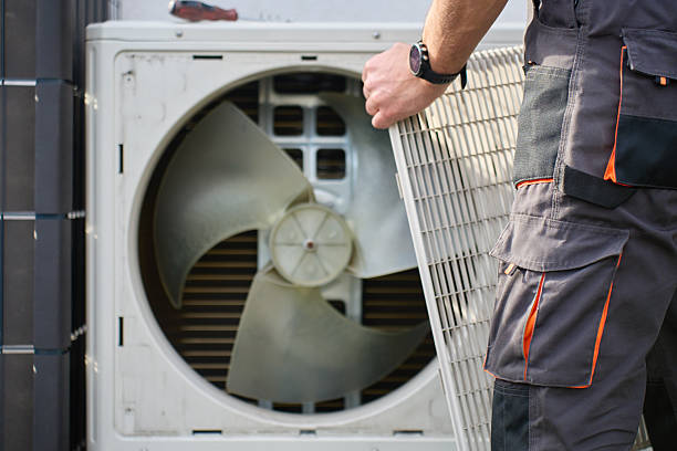apartment balconies with AC units